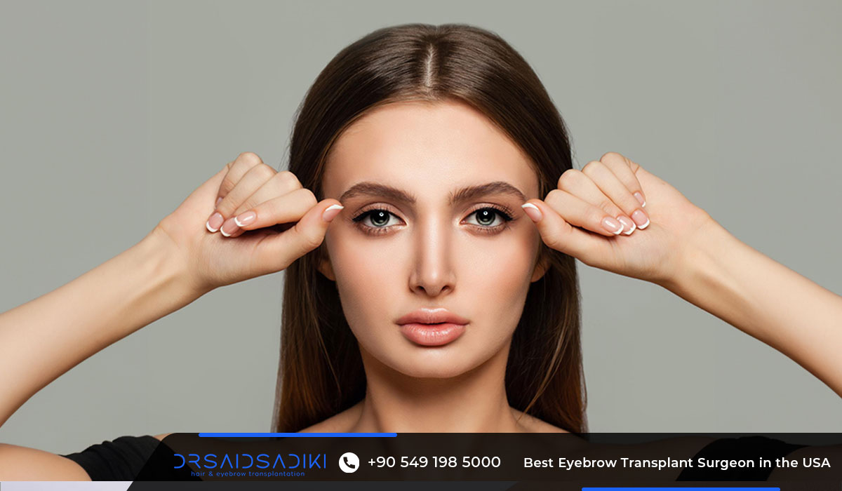 Top Eyebrow Transplant Surgeon in the USA